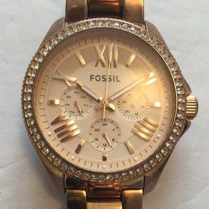 FOSSIL RHINESTONE WATCH